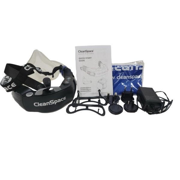 Masque à ventilation assistée CleanSpace HALO WORK P3 Kit complet - M