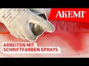 PEINTURE LETTRE AK - BLANC - Spray 400 ml