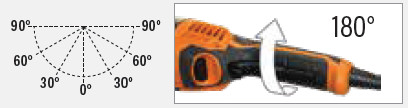 MEULEUSE A SEC/TRONCONNEUSE GALESKI GENIUS 2400 MAXI CON - 2400W - 6000 t/min