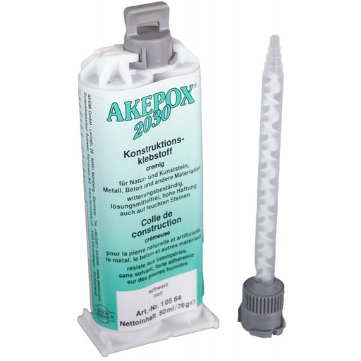 [11010563A] AKEMI - AKEPOX 2030 crémeux gris vert - Cartouche 50 ml
