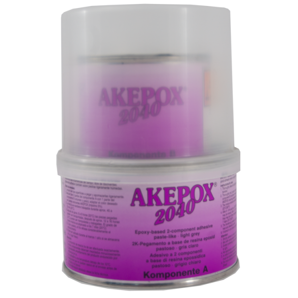 [11010611A] AKEMI - AKEPOX 2040 pâteux gris clair - Bte 750 g