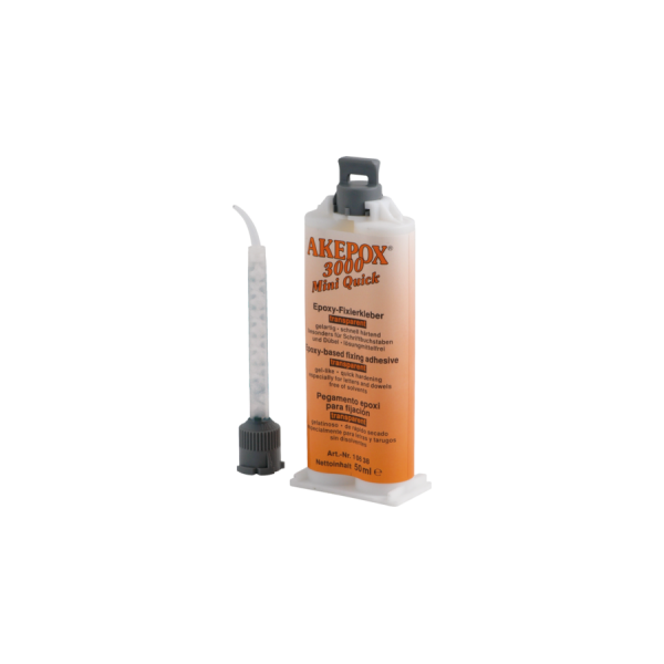 [11010561A] AK AKEPOX 3000 gel - mini quick noir - Cartouche 50 ml