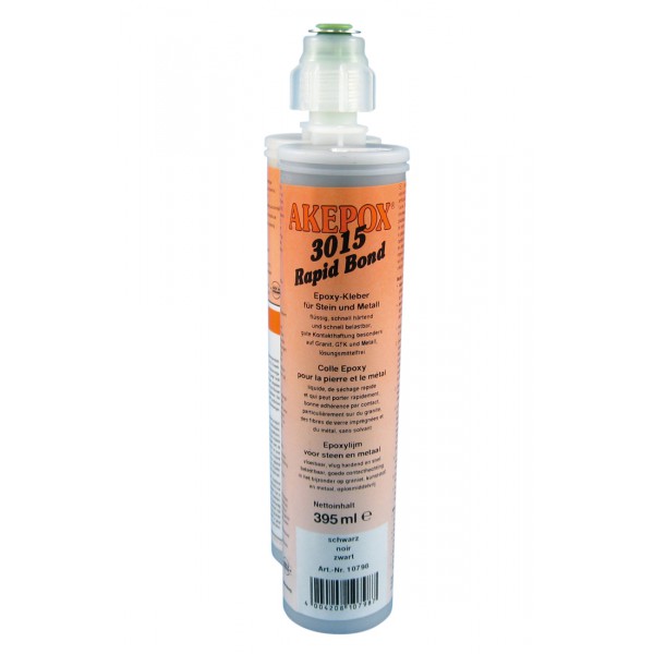 [11010798A] AK AKEPOX 3015 liquide noir - Cartouche 395 ml