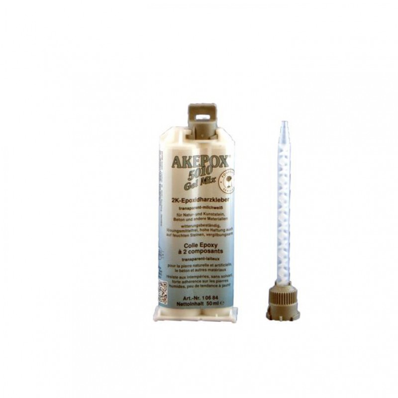 [11010684A] AKEMI - AKEPOX 5010 Gel - CC2200 Transparent Magic - Cartouche 50 ml