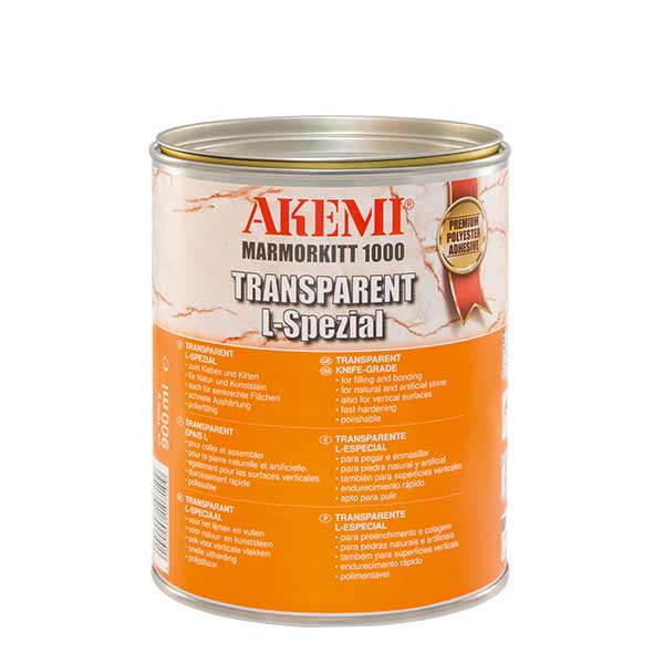 AK MARMORKITT 1000 Transp. L-Special - Gel - Miel - Bte 900 ml