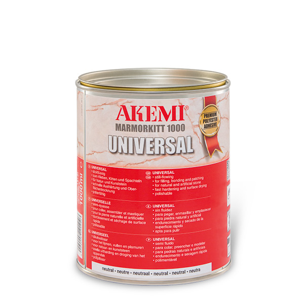 [11110108A] AK MARMORKITT 1000 UNIVERSAL Semi-Epais - Blanc - Bte 1000 ml