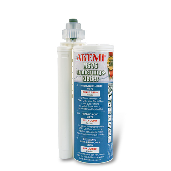 AKEMI - MS 76 POUR ARMARTURE EXTRA Liquide Gris Clair - CARTOUCHE 490 ML