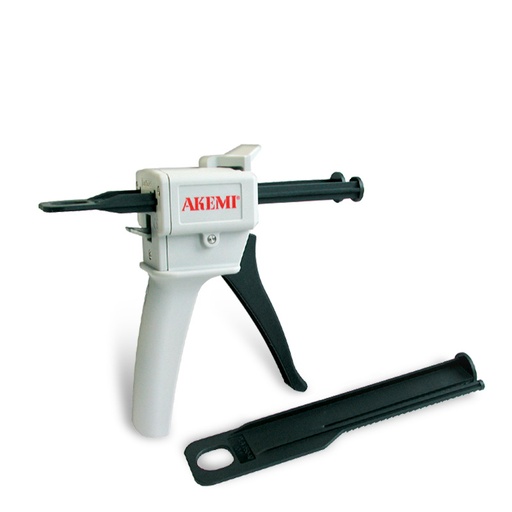 AK PISTOLET EN PLASTIQUE MANUEL POUR CARTOUCHE AKEPOX 50 ML/1:1 ET 50 ML/2:1