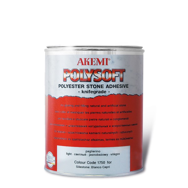 [11110151A] AK POLYSOFT EPAIS BLANC - BOITE 1,65 KG