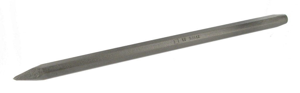 [42000120A] BROCHE ACIER MAIN - SECTION 12 x L250mm R1462