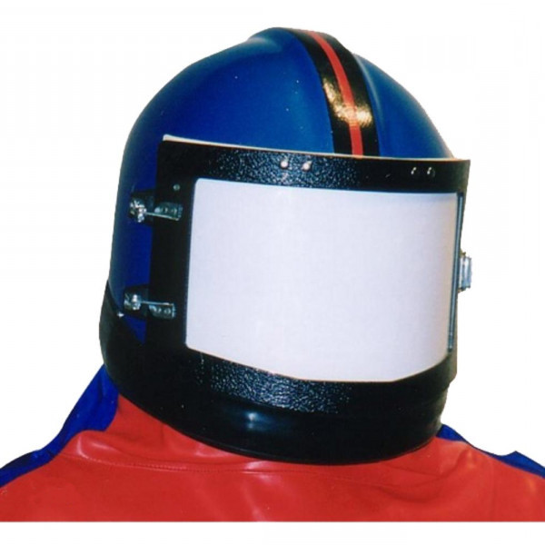 [22000230A] CASQUE DE SABLAGE PANORAMIQUE BALI BLEU