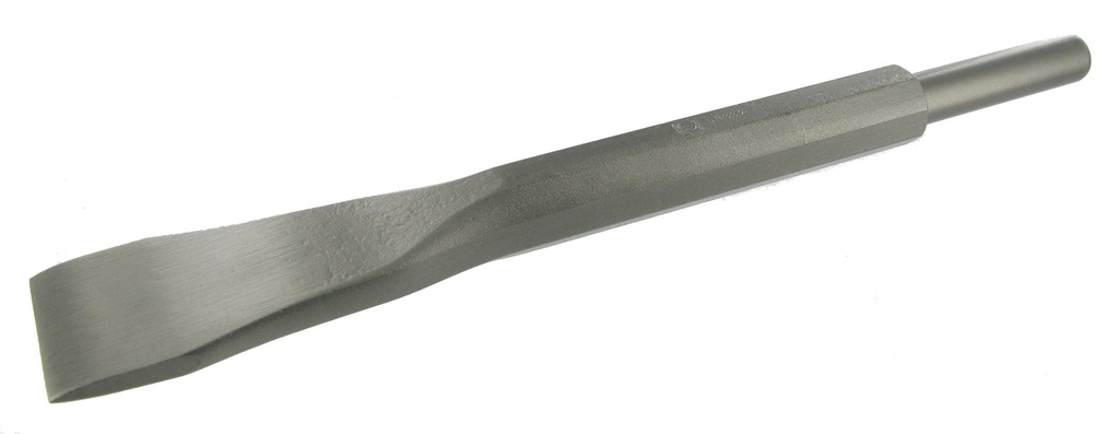 [42000164A] CISEAU ACIER PNEUMATIQUE 12.7X55 TAILLANT PLAT - L. 40 R3404