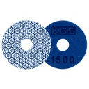 DISQUE 100 EAU KGS TELUM VELCRO - Gr 1500 BLEU R