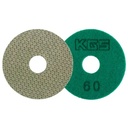 DISQUE 100 EAU KGS TELUM VELCRO - Gr 60 VERT M
