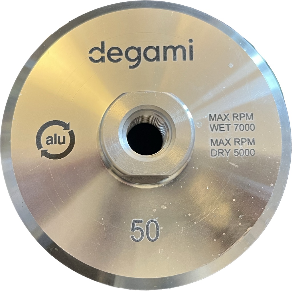 [54021050A] DISQUE 100 SUR SUPPORT ALU M14 - USAGE INTENSIF GR 50