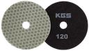 DISQUE 100 SEC KGS SWIFLEX XX VELCRO - G120 NOIR - 3 pièces