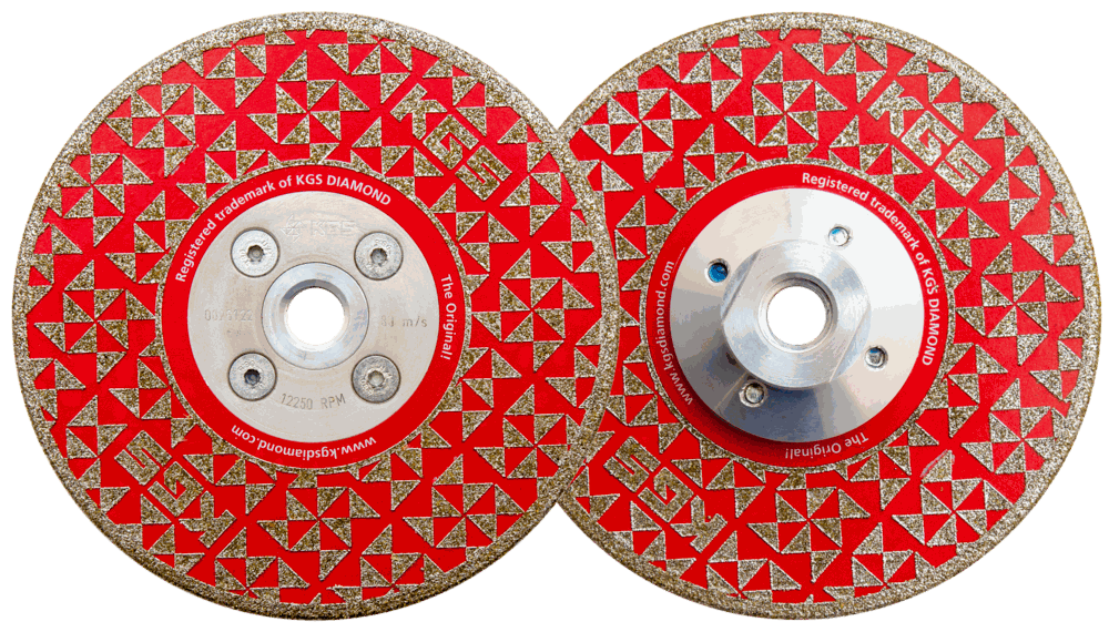 [54012514A] DISQUE 125 MD M14 Coupe et Ponce KGS SWIFLEX COBRA 2.0 DOUBLE FACE