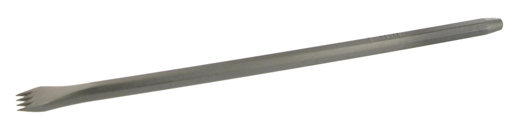 [42000130A] GRADINE ACIER MAIN 4 DENTS POINTUES - L.10 R6518