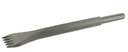 GRADINE ACIER PNEUMATIQUE 12.7X55 - 5 DENTS POINTUES - L.30 R2484