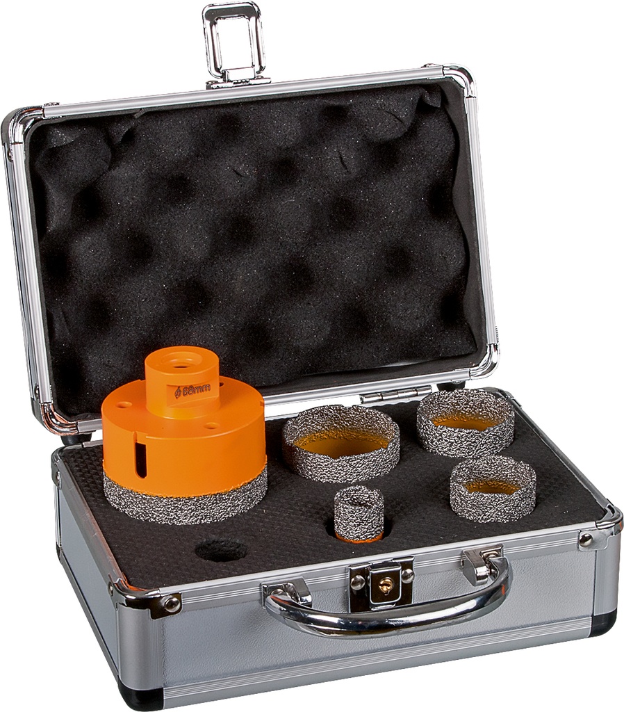 MALLETTE N°1 - SET FORETS CERAMIQUE ORANGE 20/35/42/50/68+FRAISE 15