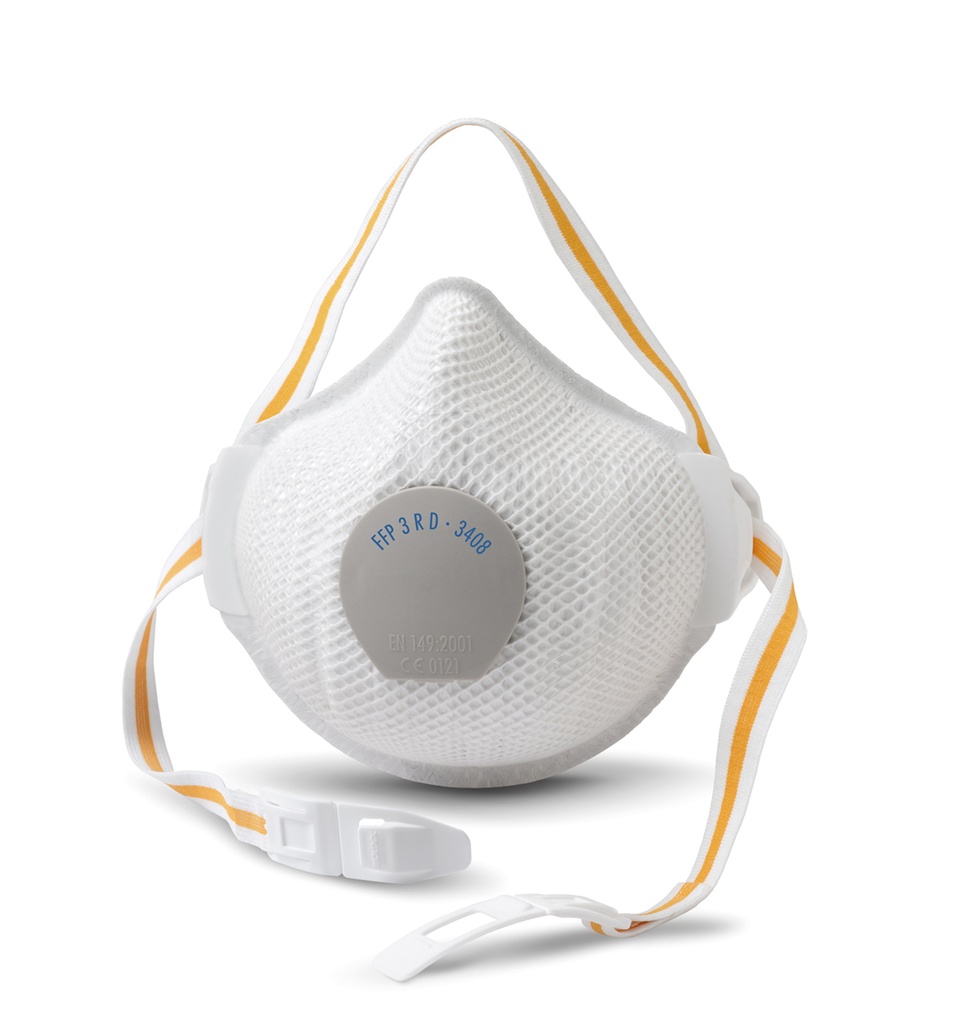[82009582A] Masque à poussière réutilisable MX AIR PLUS PRO FFP3 R D - BTE de 5 - 3408