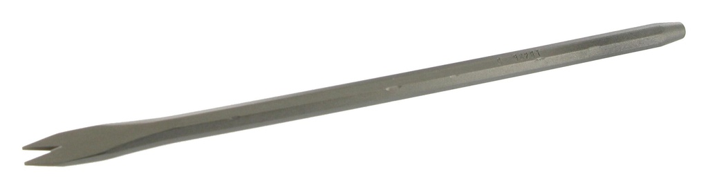 CISEAU ACIER MAIN PIED DE BICHE - L.6x220mm 2 DTS R4574