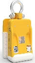 PINCE DEGALIFT 50A OUV 10-50 1200kg AUTOMATIQUE AVEC ROULEAUX PATIN BLANC