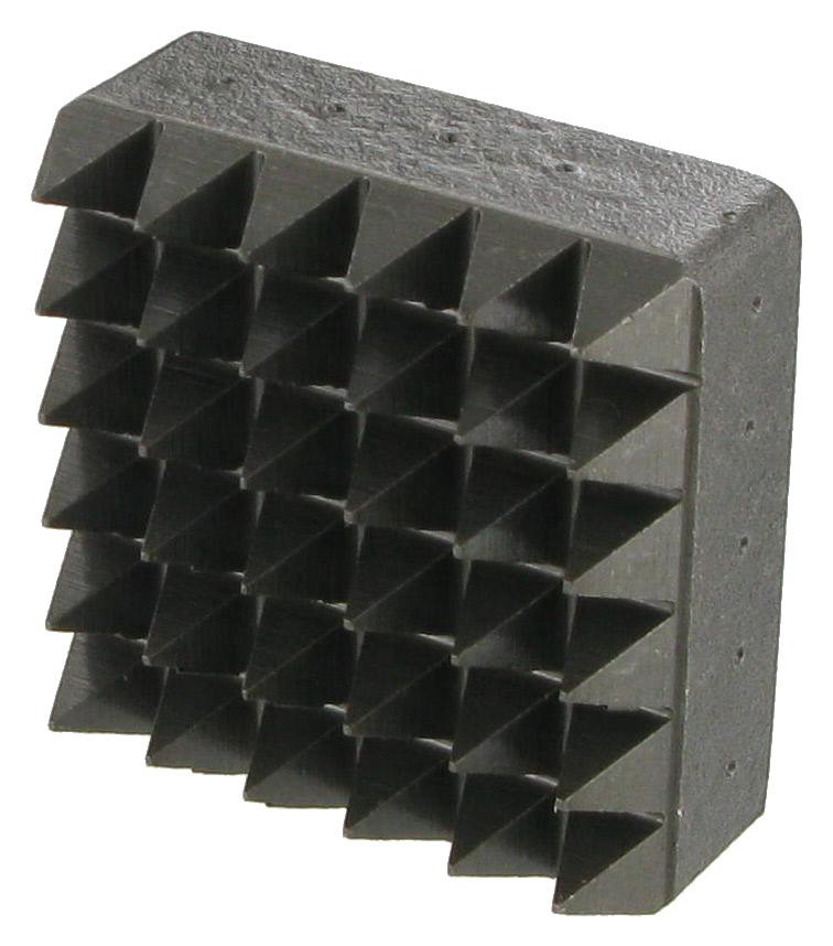 [42006097A] PLAQUETTE BOUCHARDE ACIER - 36 DENTS CARRE 45x45 - R1712