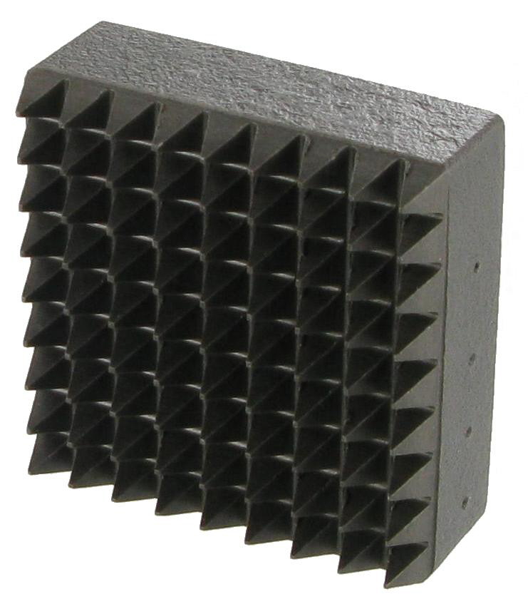 [42000861A] PLAQUETTE BOUCHARDE ACIER - 81 DENTS CARRE 45x45 - R5763