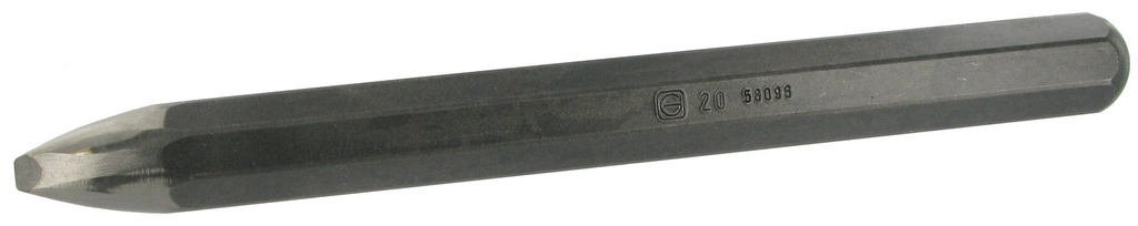 [42000480A] POINCON CARBURE MAIN PLAT FINITION - L.20x210 R7757