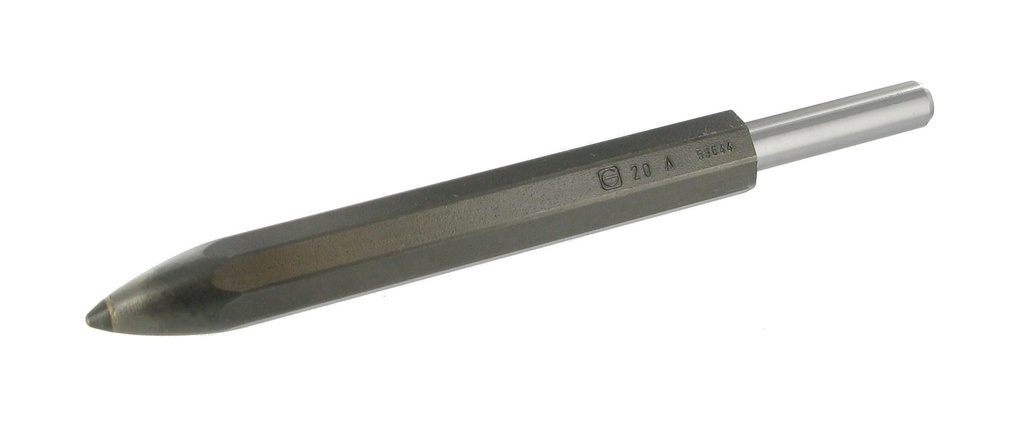 [42000481A] POINCON CARBURE PNEUMATIQUE 12.7X55 POINTU - L.20x210 R6357