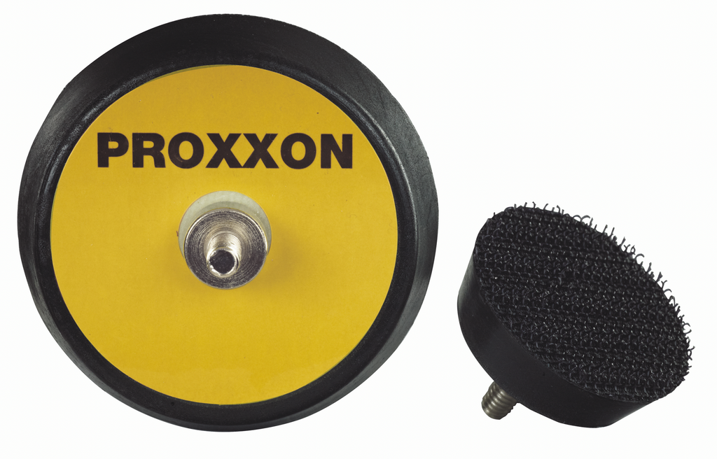 [X00001605] PLATEAU 50 mm Tige 3,2 Support Velcro Mousse Pour Système Proxxon