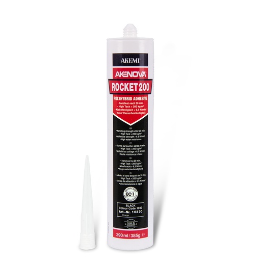 [11110330A] AKEMI - AKENOVA ROCKET 200 - CC1030 - NOIR - 290 ML