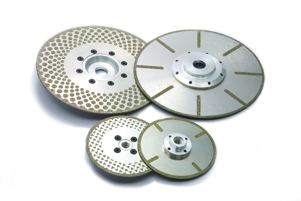 DISQUE 125 MD M14 Coupe et Ponce ELECTRODEPOSE MARBRE & CALCAIRE - Silver DEGAMI