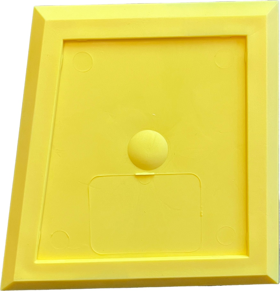 SPATULE SILICONE JAUNE - SOUPLE