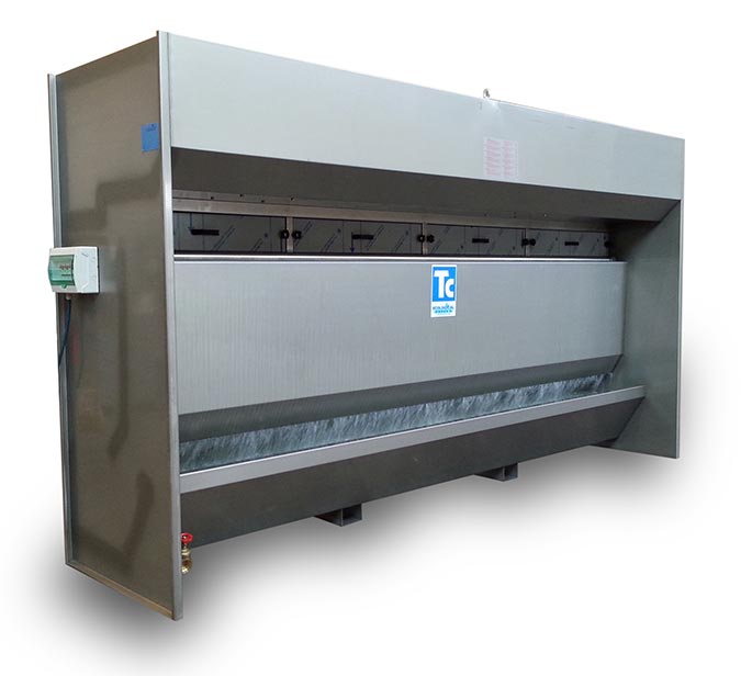 [X00001028] CABINE DEPOUSSIERAGE A EAU MB