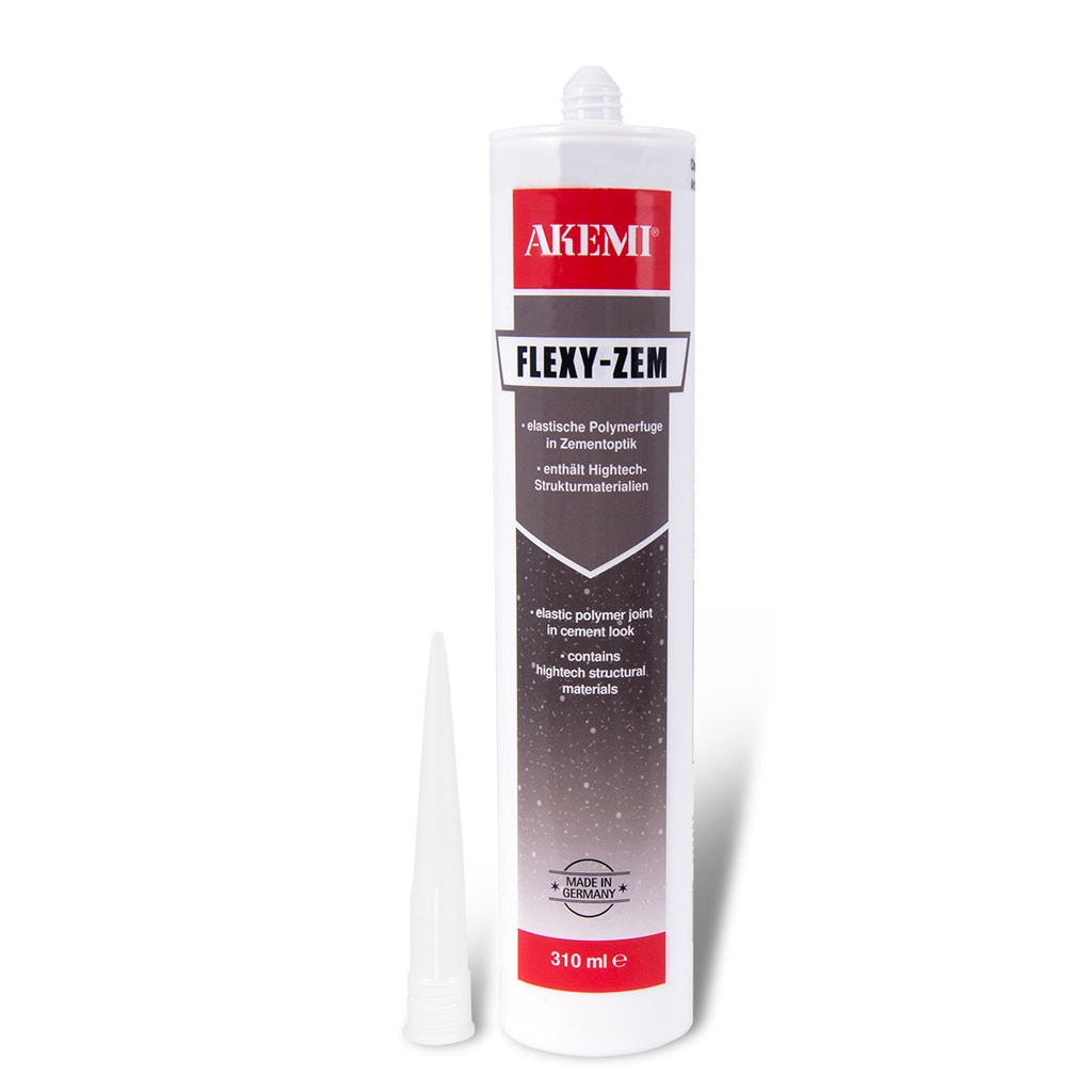[11341023A] AKEMI - SILICONE FLEXY-ZEM 310 ml (Anthracite)
