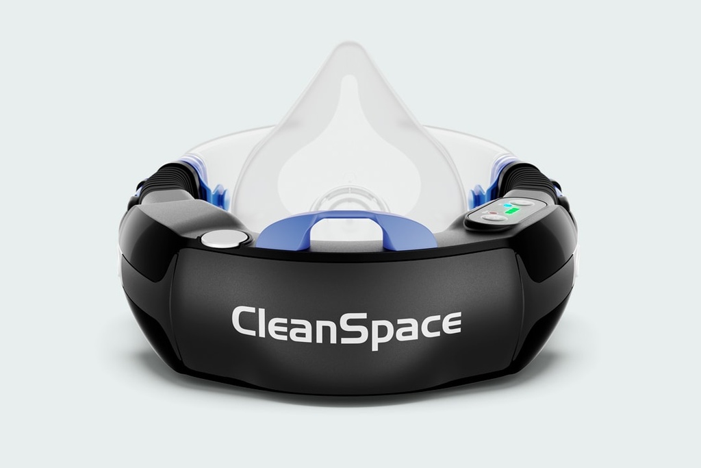 Kit complet Demi-Masque à ventilation assistée CleanSpace HALO WORK P3 - M