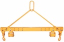 PALONNIER DSB REGLABLE 2.5 To larg.1618 mm AVEC ROULEAUX + CROCHETS